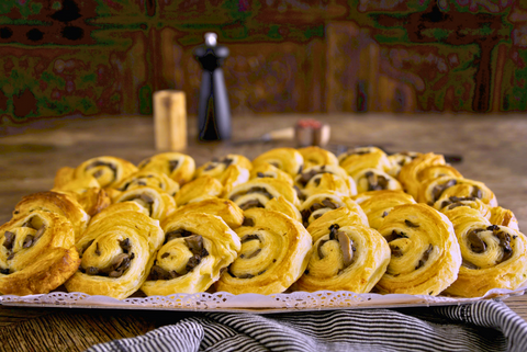 Plateau Rolls Apéritif Champignons (30 Pcs)