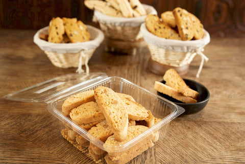 Boîte de Croquants Garnis Amandes (12 Pcs)