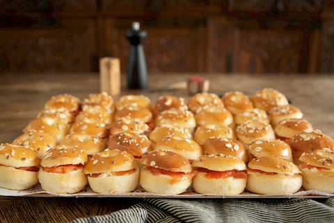 Plateau Mini Bagels Saumon Fumé (30 Pcs)