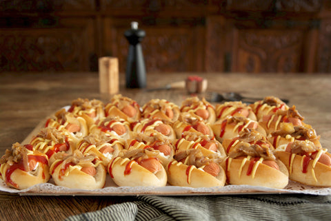 Plateau Mini Hot Dog Végétal (30 Pcs)