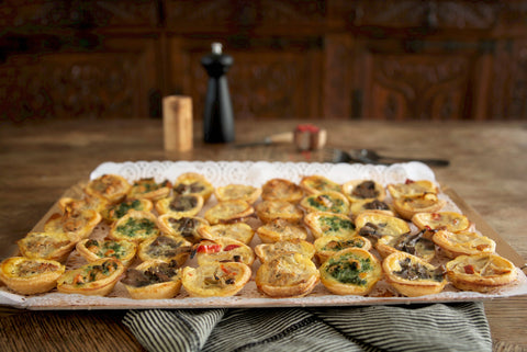 Plateau Mini Quiches Assorties (40 Pcs)