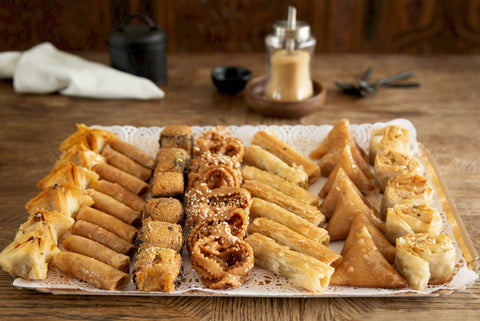 Plateau Pâtisseries Orientales Assorties (40 Pcs)