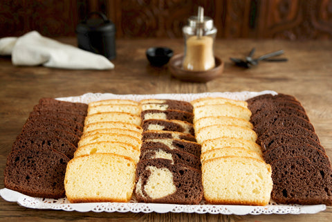 Plateau Tranches de Cakes Assorties (50 Pcs)