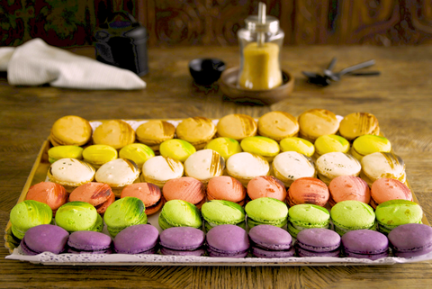 Plateau Macarons Assortis (50 Pcs)