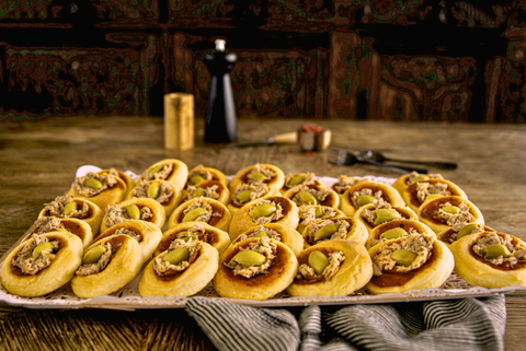 Plateau Mini Pizzas au Thon (36 Pcs)